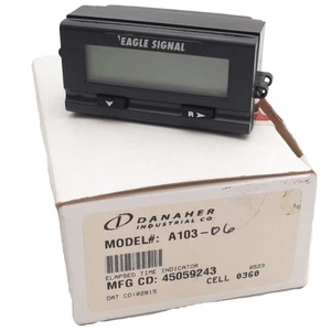 Danaher A103-006 Electronic Counter 7-Digit, 115-230VAC, 68mm x 33mm Panel - Picture 1 of 8
