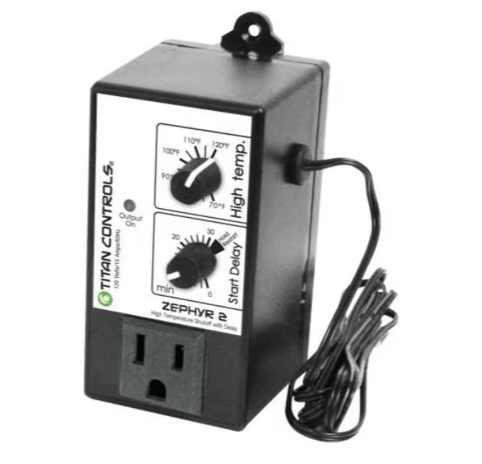 Titan Controls 702630 Zephyr 1 Day & Night Temperature Controller - Image 1 of 1