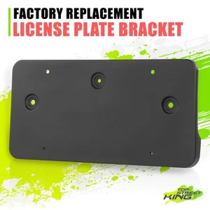 Front Bumper License Plate Holder Mounting Frame Kit for Tesla Model S 12-16 - Picture 1 of 4