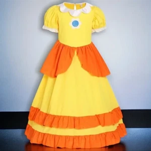 Super Brothers Princess Peach Costume - Girls XS Halloween & Party Dress-Up - Picture 1 of 9