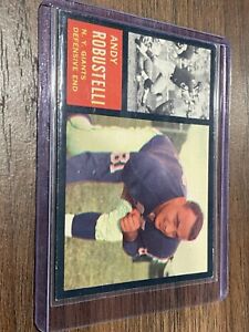 1962 Topps - #108 Andy Robustelli