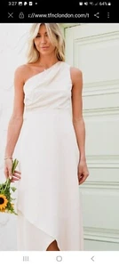 Ladies Stylish tfnc Delali Mink Dress, Size 14 - Picture 1 of 7
