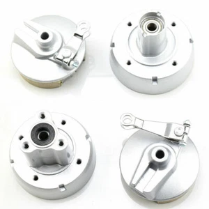 Front &Rear Wheel Hub and Drum Brake Pads Monkey Bike Z50 Z50R 8inch Wheel Rim - Picture 1 of 7