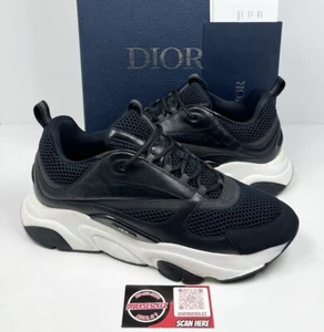 Size 47EU/14US- Dior B22 Black White Trainers🐼 (Worn Lightly) RETAIL $1.3K! - Picture 1 of 13
