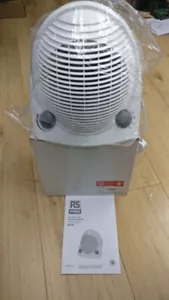 RS PRO 2KW 2000W Riscaldatore elettrico portatile, montato a pavimento - NUOVO - Foto 1 di 2