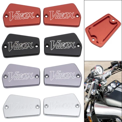 Tapa de depósito de líquido de cubierta de cilindro maestro de freno delantero para Yamaha V-Max VMX 1200 Foto 1 de 3