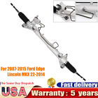 Power Steering Rack And Pinion For 2007 2008 2009 - 2014 Ford Edge Lincoln Mkx -