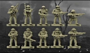 Dark Feudal Guard X10 28mm Stargrave Starsaga Zona Alfa - Picture 1 of 3