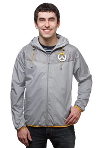 OVERWATCH LOGO JACKET WINDBREAKER THINK GEEK SIZE 3XL XXXL JINX - Picture 1 of 2