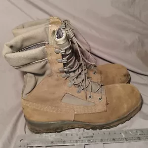 Belleville 650ST Military Combat Boots Vibram Green Men's Size 9.5 R Steel Toe - Picture 1 of 11