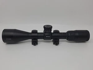 Nikon P-223 3-9X40 BDC Rifle P31 Scope Matte Philippine Glass w/ Rings - Picture 1 of 9