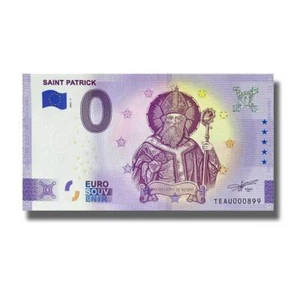 2021-1 Ireland TEAU Saint Patrick euro recuerdo billete de euros - Imagen 1 de 1