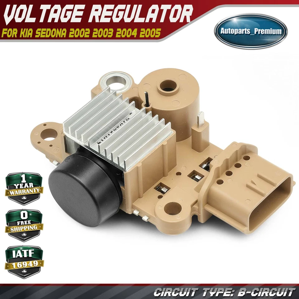 Regulador de voltaje del alternador 14,4 V para Kia Sedona 2002 2003 2004 2005 3730039600 Foto 1 de 4