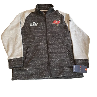 Chaqueta Fanatics Tampa Bay Buccaneers Talla Grande Super Bowl LV Champions Cremallera Nueva con Etiquetas Foto 1 de 4