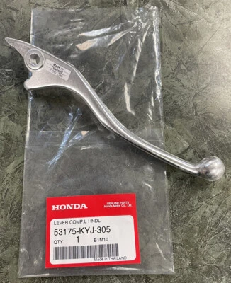 Palanca de freno delantera Honda CBR250 R/RA CBR500 R/RA CB500 F/FA/X/XA 53175-KYJ-305 Foto 1 de 4