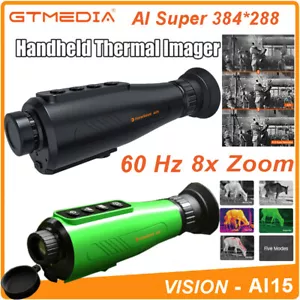 Thermal Imaging Monocular AI-384x288 12μm 60Hz Hunting Camera 8X Digital Zoom AU - Picture 1 of 24