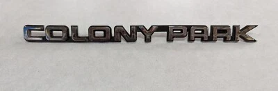 Mercury Colony Park Station Wagon 1989 guardabarros trasero adorno emblema adorno  Foto 1 de 4