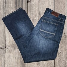 TIMBERLAND Men's Dark Blue Denim Jeans W35L32