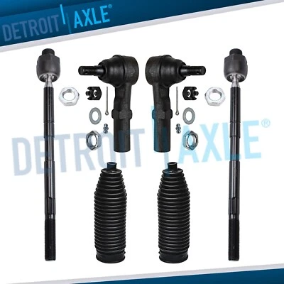 6pc Front Inner Outer Tie Rod Kit for Dodge Ram 2500 3500 - 2WD ONLY - Image 1 of 4