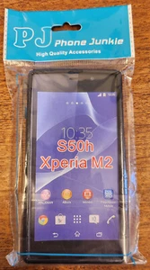 Phone Junkie Tigerbox Premium Slim Hydro Gel Case For Sony Xperia M2 - Picture 1 of 2