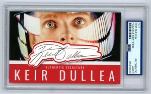 Keir Dullea Signed Cut Display (PSA) 2001: A Space Odyssey Custom Photo Card - Bild 1 von 2