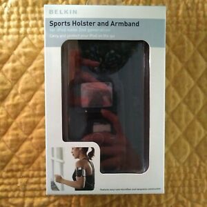 Belkin Sports Holster And Armband For Ipod Nano 2nd Generation F8Z133 Black 