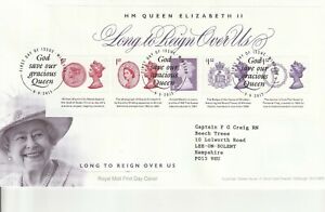 2015 LONG TO REIGN OVER US MS   FDC  FIRST DAY COVER   SUPERB 