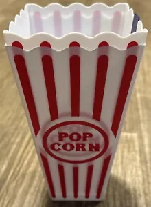 Confezione 2 Secchi Popcorn Retrò Ciotole Riutilizzabili Vasca Film Plastica 3,5 Tazze Vasche - Foto 1 di 3