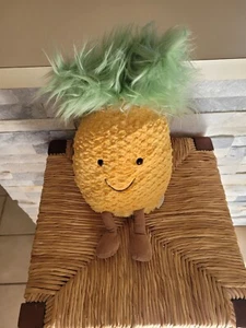 AUTHENTIC Retired JELLYCAT Amuseables Pineapple Plush Stuffed Fruit SWEET - Picture 1 of 3