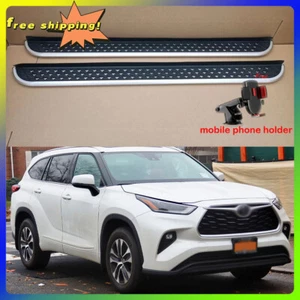 2 piezas estriberas laterales aptas para barras Nerf Toyota Highlander 2020-2023 - Imagen 1 de 10