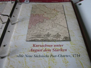 Dtsch.Geschichte in Historischen Karten 1730 Sachsen und August der Starke - Picture 1 of 3