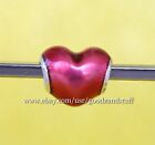 In My Heart Fuchsia Enamel Authentic Silver Charm 791814EN62