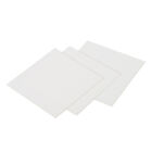 Alumina Ceramic Sheet Square Cooling Pad Insulating 3pcs 50x50x0.5mm