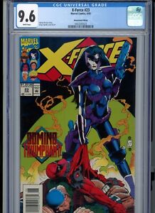 X-Force #23 (1993) Marvel CGC 9.6 White Newsstand Edition