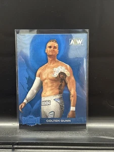 2022 Upper Deck Metal Universe AEW Colten Gunn Blue Spectrum - Picture 1 of 3
