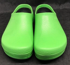 Birkenstock Super Birki GREEN Clogs Shoe Alpro Foam Sandals Garden Sz 43 M10 W12 - Picture 1 of 5