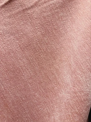 Tela para cortinas de terciopelo de chenilla rosa claro (56 pulgadas) Vendido por yarda Foto 1 de 2