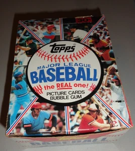 Empty 1981 Topps Basewball Empty Wax Box Display Box - No Packs - Picture 1 of 8