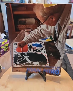 VINTAGE HOMAGE TO JOAN MIRO ART BOOK 1972 ORIGINAL LITHO INSIDE DUST JACKET - Bild 1 von 13