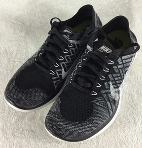 Scarpe da corsa Nike Free 4.0 Flyknit da donna taglia 9,5 nere sneakers 717076-001 - Foto 1 di 9