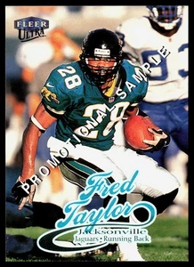Échantillon Fred Taylor SAM, promo 1999 Ultra #247 - Photo 1/2