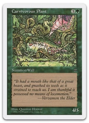 Carnivorous Plant #65 (NM) Anthologies ATH Magic MTG - Image 1 of 2