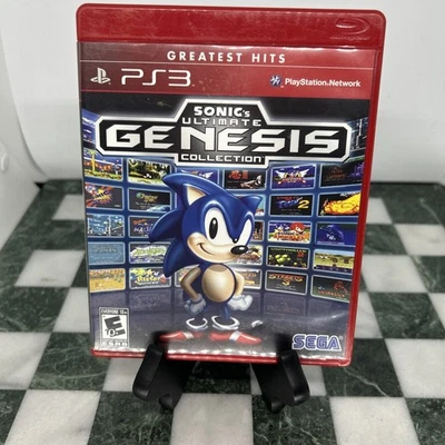 Sonic's Ultimate Genesis Collection Greatest Hits (PlayStation 3 PS3 Game) CIB - Image 1 of 4