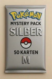 Pokémon Karten Mystery Pack SILBER M – 50 Karten - Bild 1 von 1