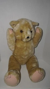 CONCEPTOS DE MARKETING CREATIVO ARTICULADO OSO DE PELUCHE VINTAGE MARRÓN PONDERADO 26" - Imagen 1 de 15