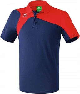 Erima children's polo shirt jersey sports shirt club 1900 2.0 size 164 Navy/Red - Picture 1 of 2