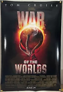 PÓSTER DE PELÍCULA WAR OF THE WORLD DS ROLL ORIGINAL DE UNA HOJA TOM CRUISE (2005) - Imagen 1 de 1