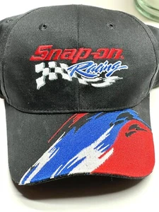 Vintage Snap On Tools Rennmütze rot weiß blau SnapBack Trucker Baseball - Bild 1 von 8