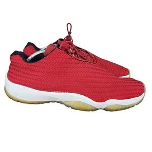 Air Jordan Future Low Basketball Sneakers Mens 13 Red White Shoes 718948-601 - Picture 1 of 12