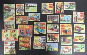 Lote de tarjetas 1957 Topps cabina de aislamiento (53) (pobre-en muy buen estado) *Da13 - Imagen 1 de 2